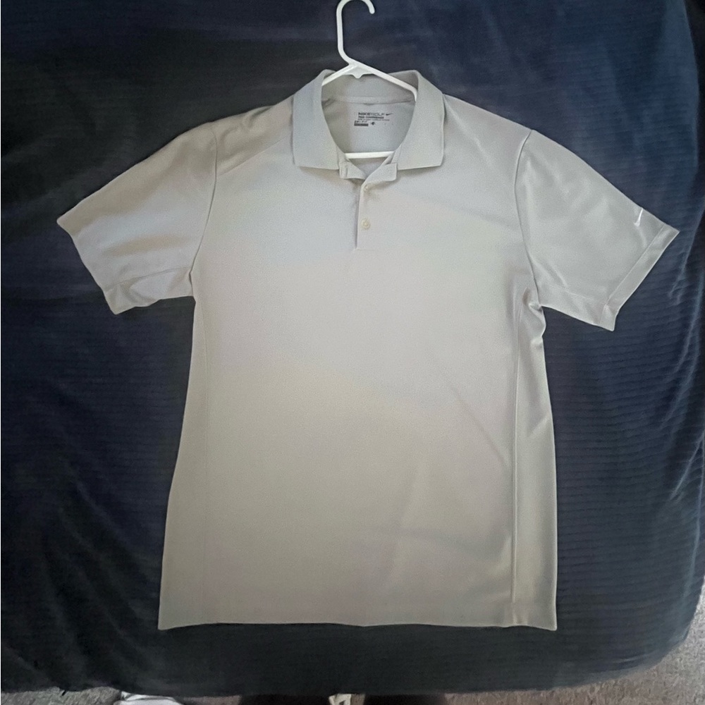Nike Gray Polo Shirt Classic Style